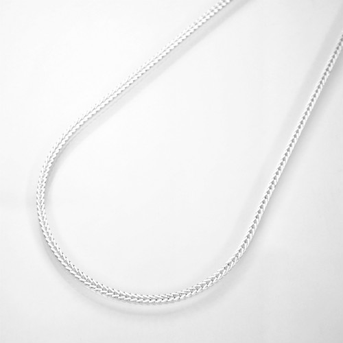 フォックステールチェーン - シルバーアクセサリー専門店 シルバー