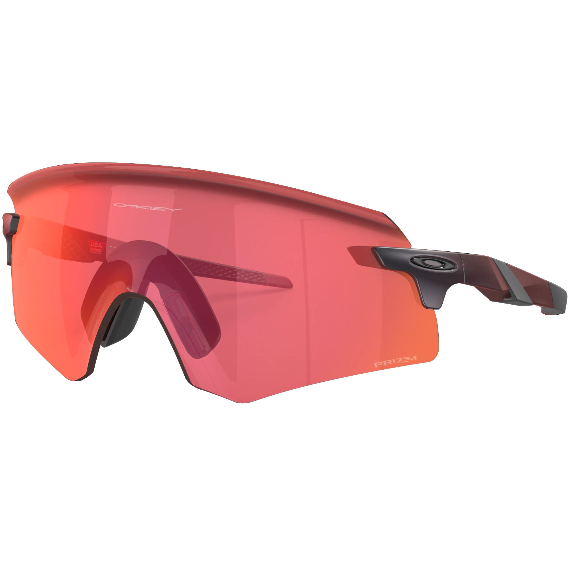 Oakley Sunglasses Matte Black Red Colorshift/Prizm Trail Torch |