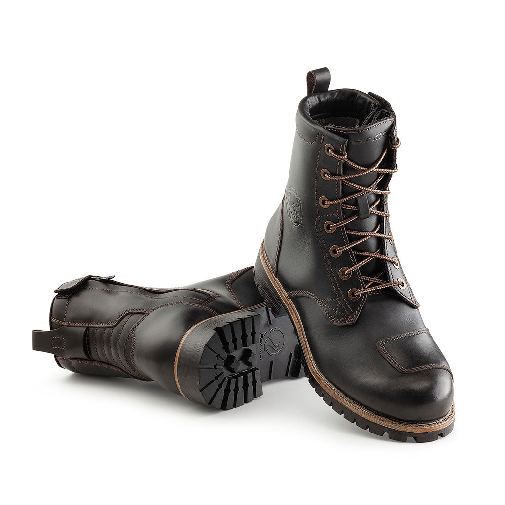 motorcycle boots | Forma Legacy Dry womens brown urban city street