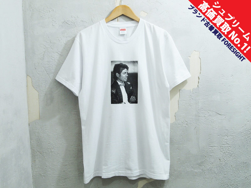 Supreme 'Michael Jackson Tee'Tシャツ マイケルジャクソン L ホワイト