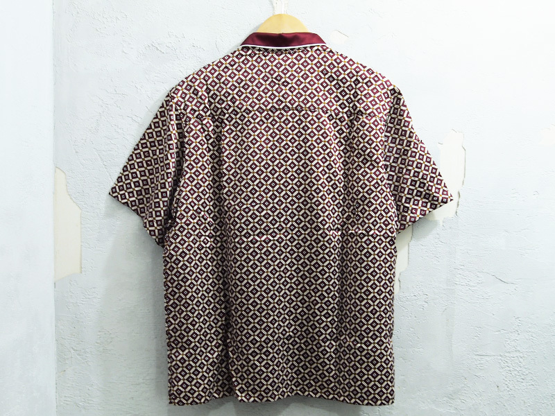 Supreme 'Satin Pajama Set (Tops)'サテン パジャマ シャツ 総柄 小