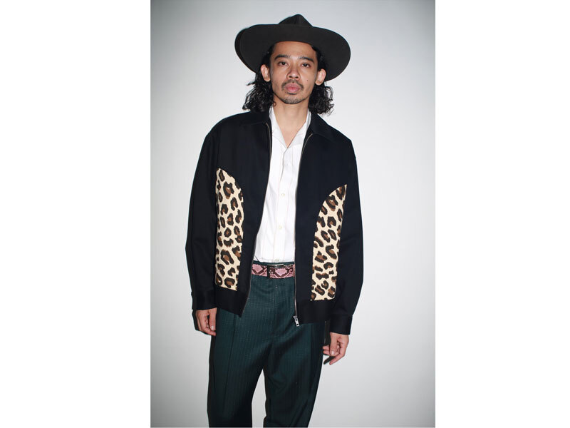 WACKO MARIA 'WESTERN JACKET'ウエスタン ジャケット レオパード