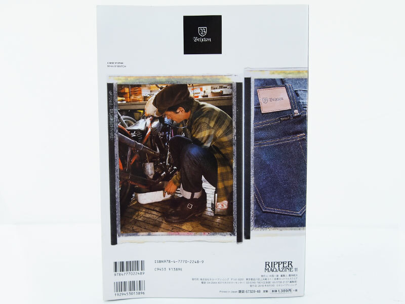 RIPPER MAGAZINE Vol 11 #11 雑誌 本 西浦 徹 TENDERLOIN