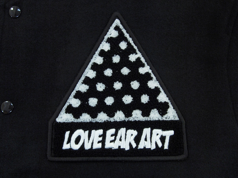 LOVE EAR ART HRCS2023 50着 限定 スタジャン 黒 ブラック BLACK XL