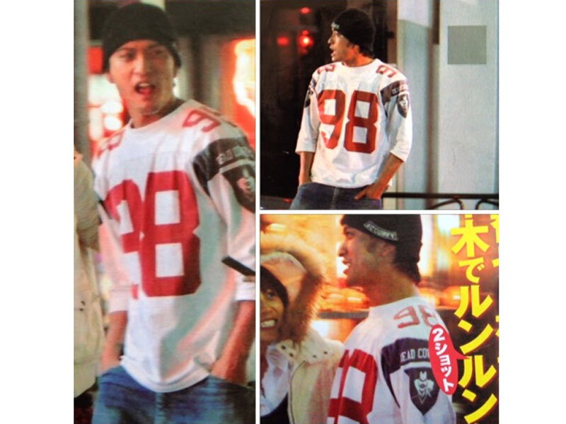 BACKDROP 'FOOTBALL TOP'七分袖 フットボール Tシャツ DEAD COWBOYS
