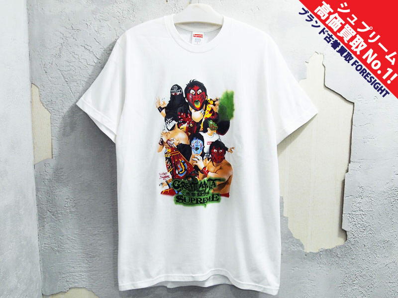 Supreme 'Muta Tee'Tシャツ グレートムタ 武藤敬司 L White