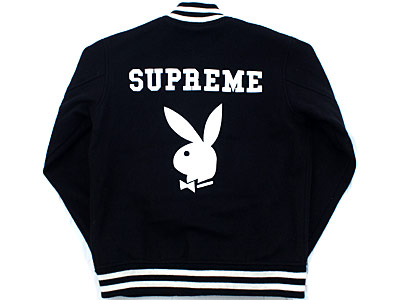 Supreme×PLAYBOY 'Varsity Jacket'バーシティジャケット スタジャン