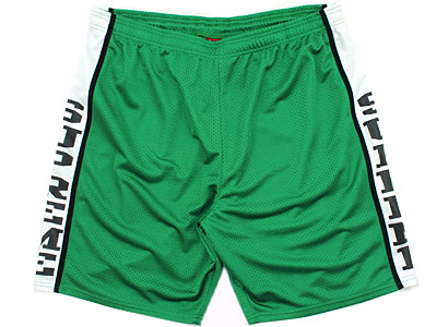 Supreme バスケットボール ショートパンツ ストライプ ロゴ入 M 楽天