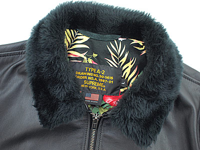 Supreme×Schott 'Leather Flight Jacket'レザーフライトジャケット A-2