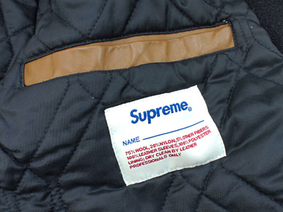 Supreme 'Varsity Jacket'バーシティジャケット 自由の女神 M