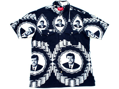 Supreme 'Kennedy Shirt'ケネディーシャツ JFK シュプリーム M