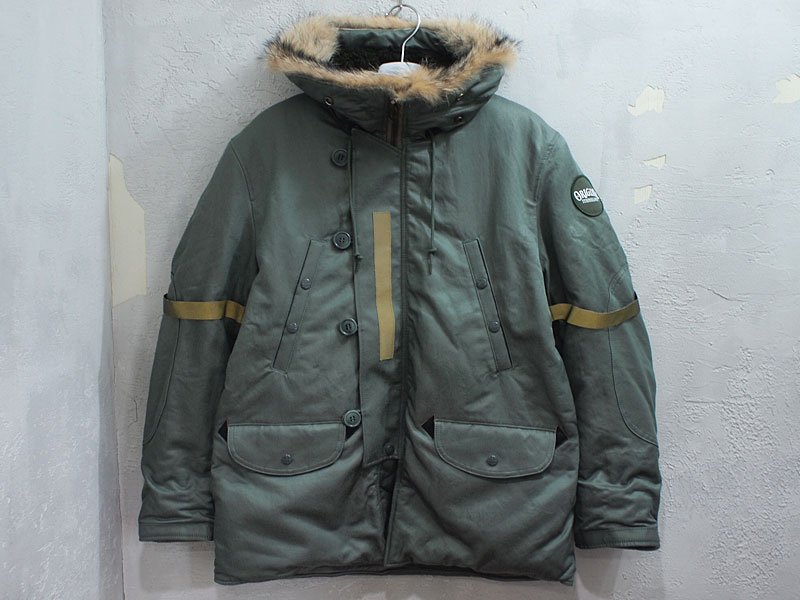 TENDERLOIN 'T-3B'N-3B フライトジャケット オリーブ OLIVE S