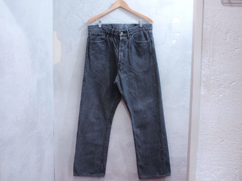 TENDERLOIN 'T-RIDERS E BLACK'ブラックデニム 加工 WASH ウォッシュ