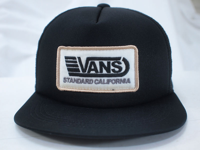 STANDARD CALIFORNIA×VANS 'SD Mesh Cap'メッシュキャップ 黒 ブラック