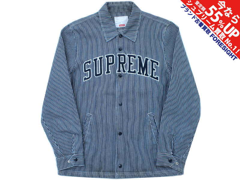Supreme 'Denim Coaches Jacket'デニムコーチジャケット M インディゴ