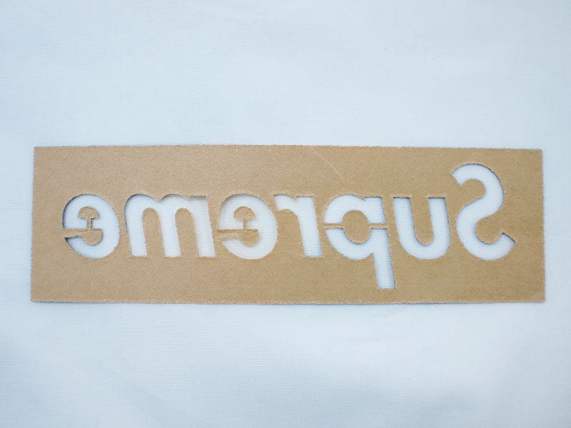 Supreme 'Grip Tape Box Logo Sticker'ボックスロゴステッカー