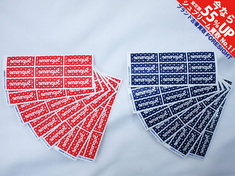 Supreme×COMME des GARCONS SHIRT 'Box Logo Mini Sticker Sheet'ミニ