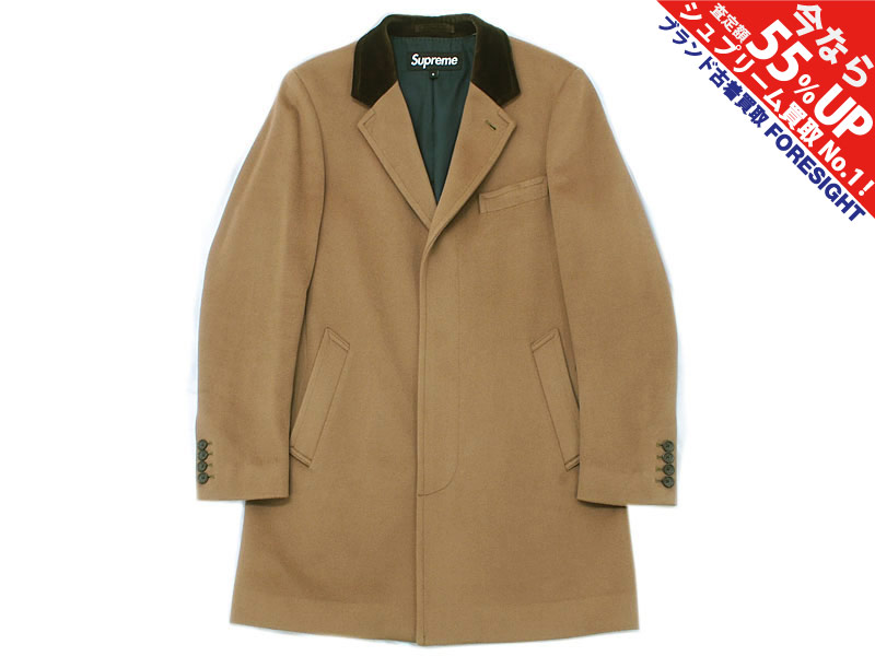 Supreme 'Loro Piana Wool Overcoat'ロロピアーナ ウールオーバー
