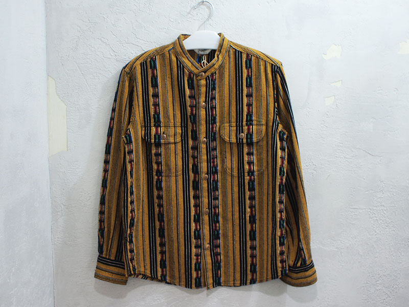 TENDERLOIN 'T-GTM STAND SHT'スタンドシャツ S MUSTARD マスタード