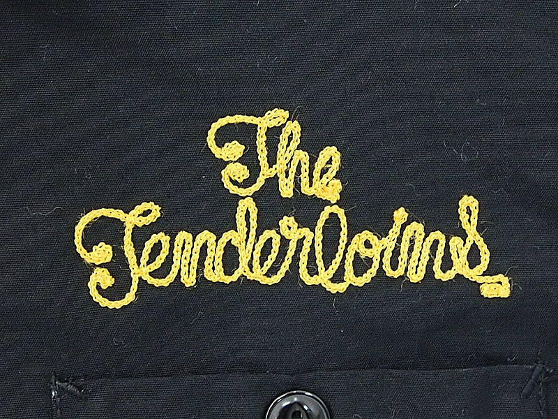 TENDERLOIN 本店限定 'WORK SHT'半袖 ワークシャツ テンダーロイン 黒