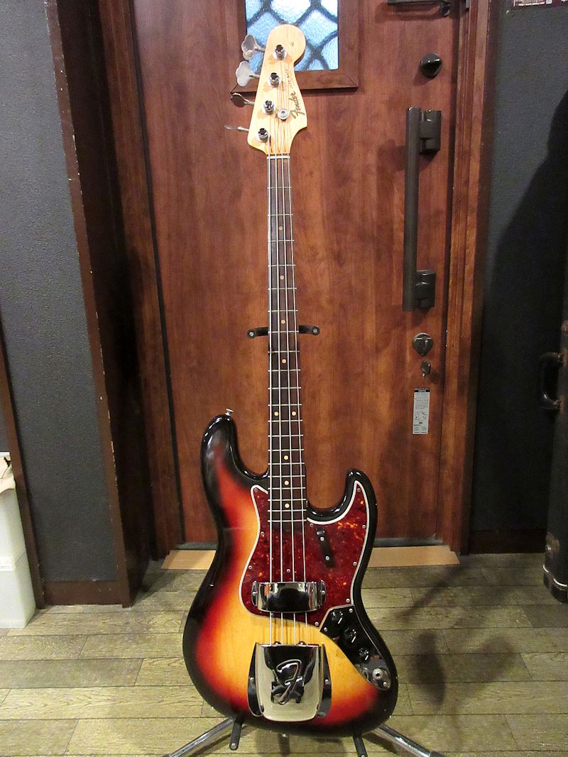 1964 Fender Jazz Bass Sunburst - ヴィンテージギター買取り・販売の