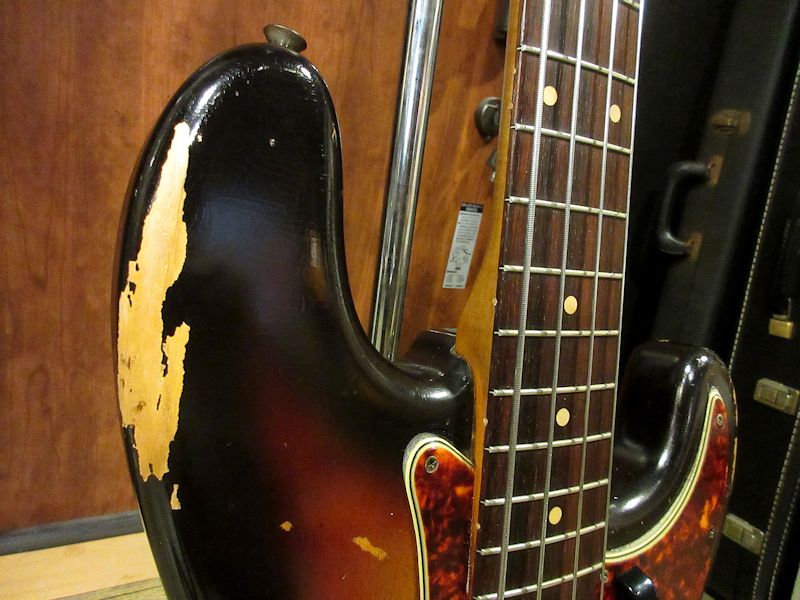 1962 Fender Precision Bass Sunburst - ヴィンテージギター買取り