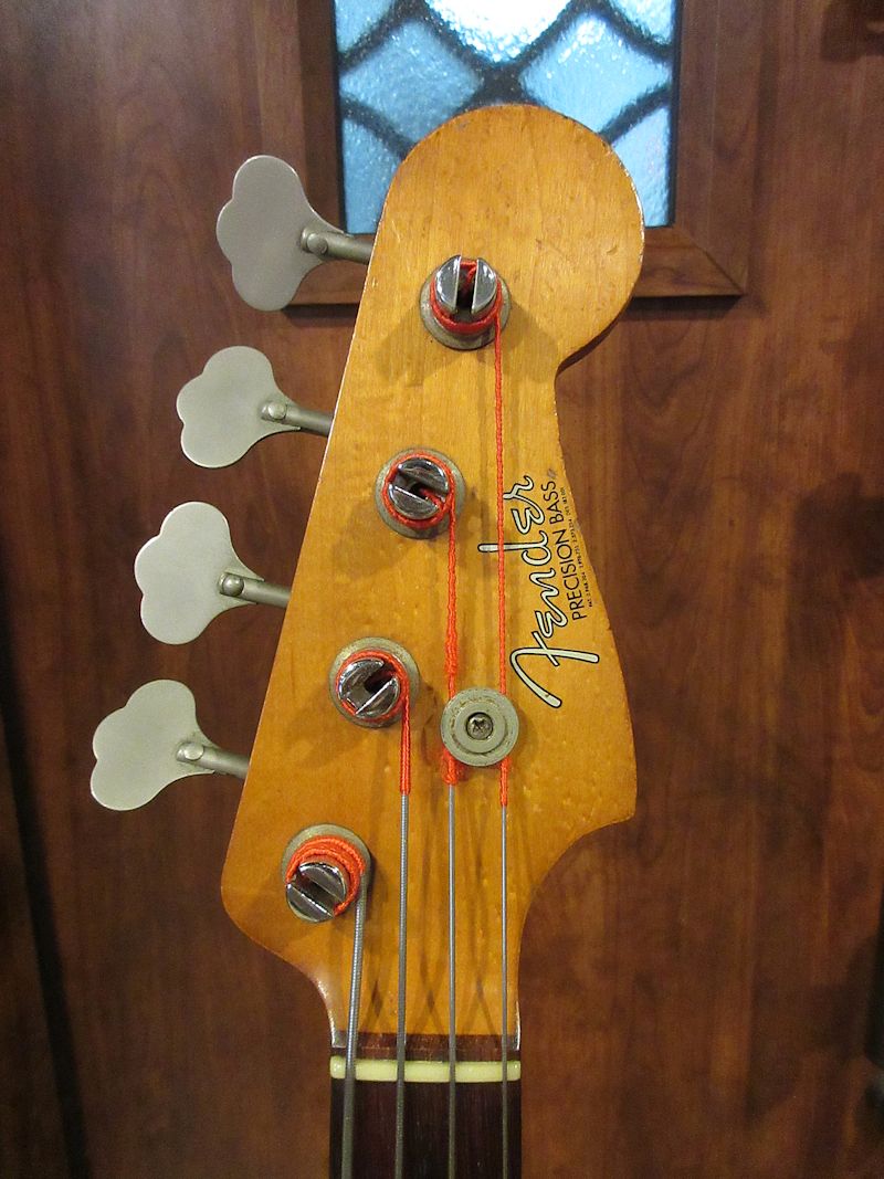 1962 Fender Precision Bass Sunburst - ヴィンテージギター買取り