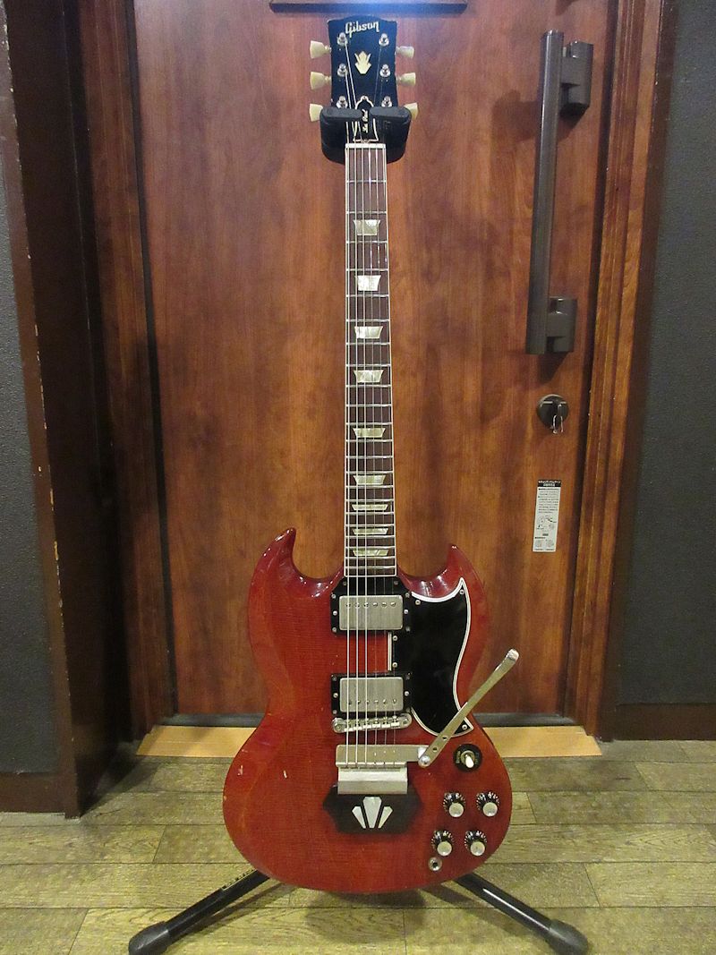 1962 Gibson Les Paul/SG Standard w/Ebony block Cherry Red