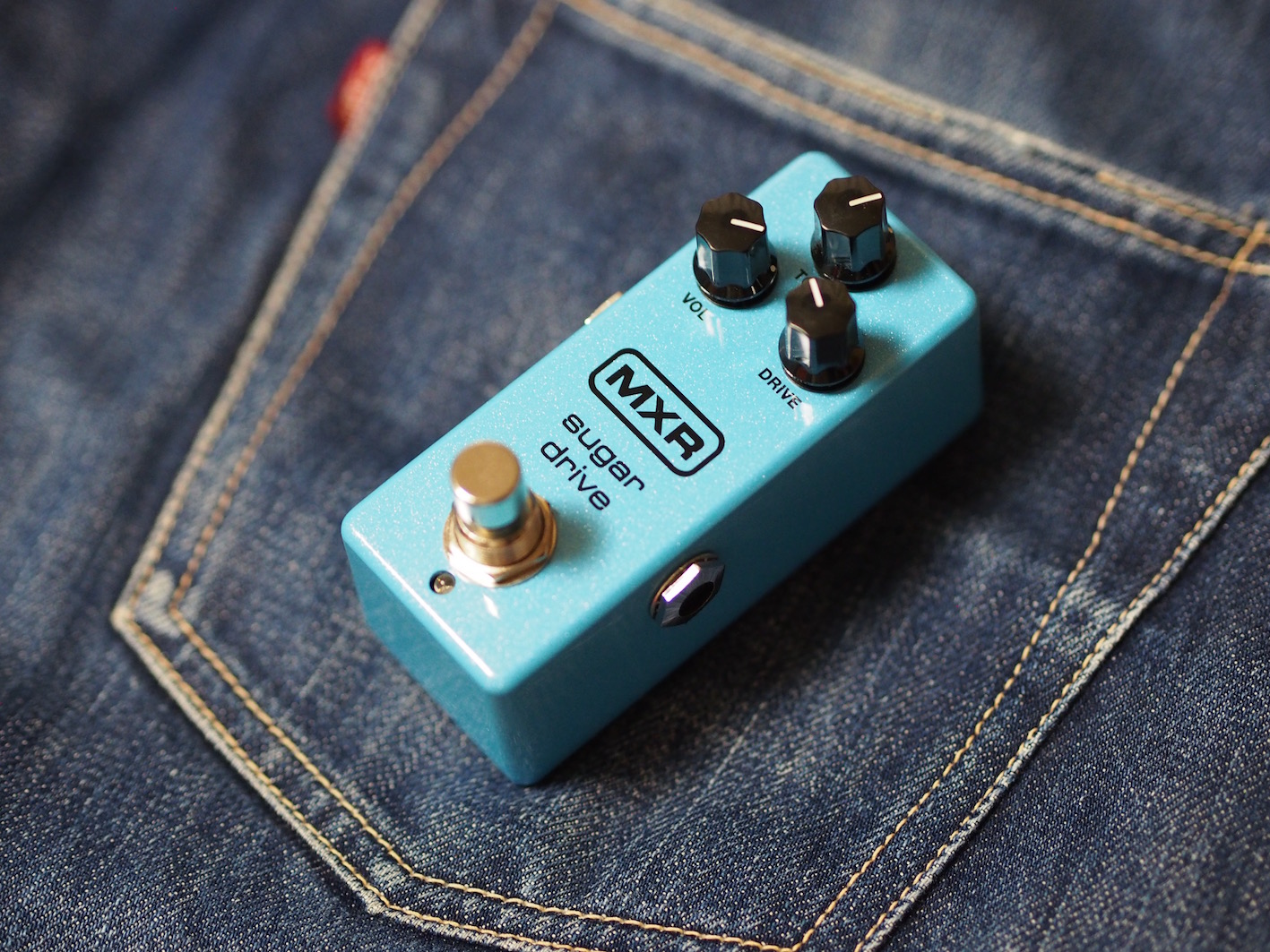 最初の1台にもおすすめ「MXR/sugardrive」 (水色) | ギターのレシピ