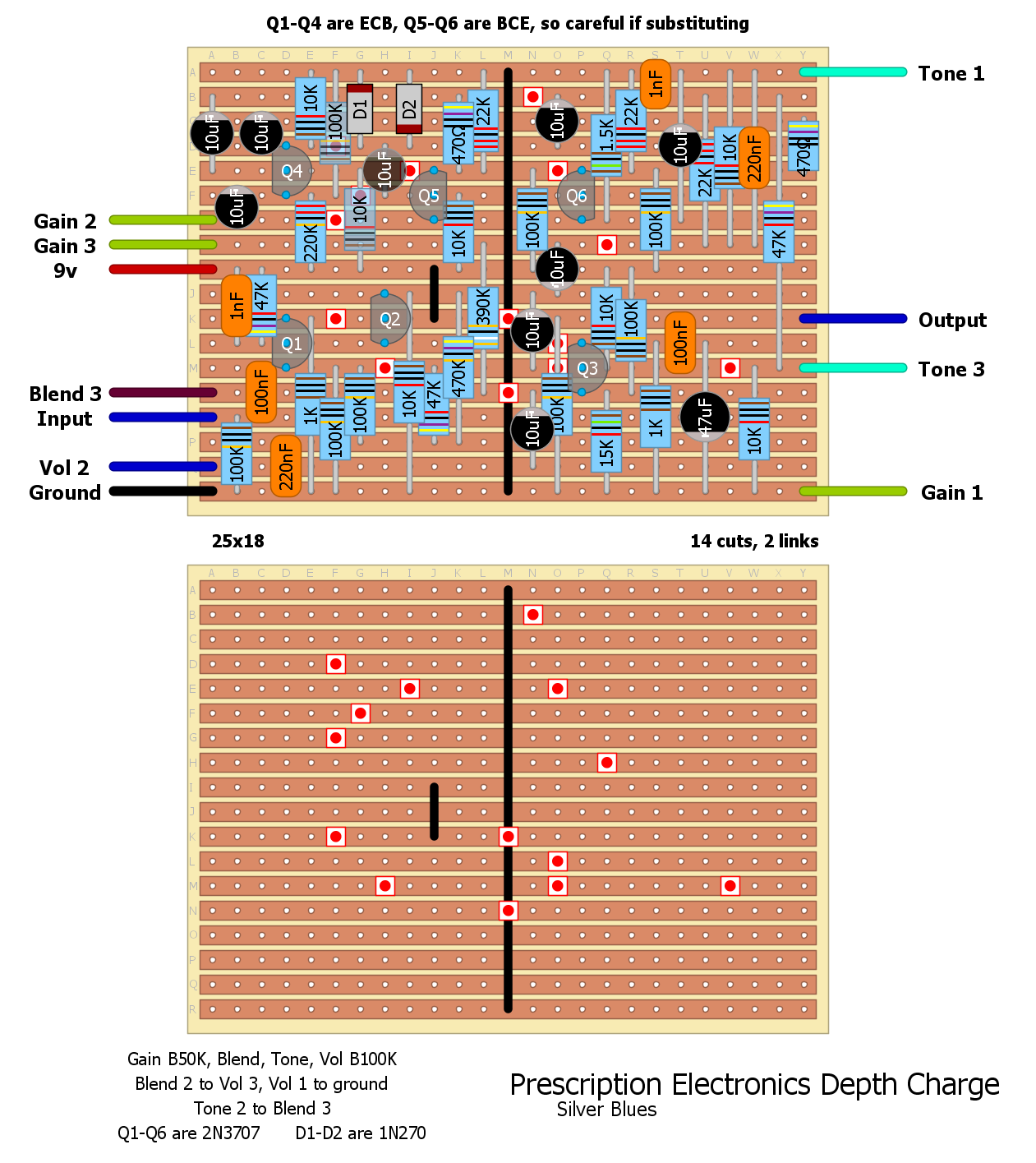 Unverified Layouts - Prescription Electronics Depth Charge