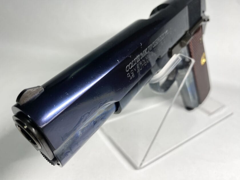 ウエスタンアームズの本気！コルトガバメント MkⅣ シリーズ70 ブルー