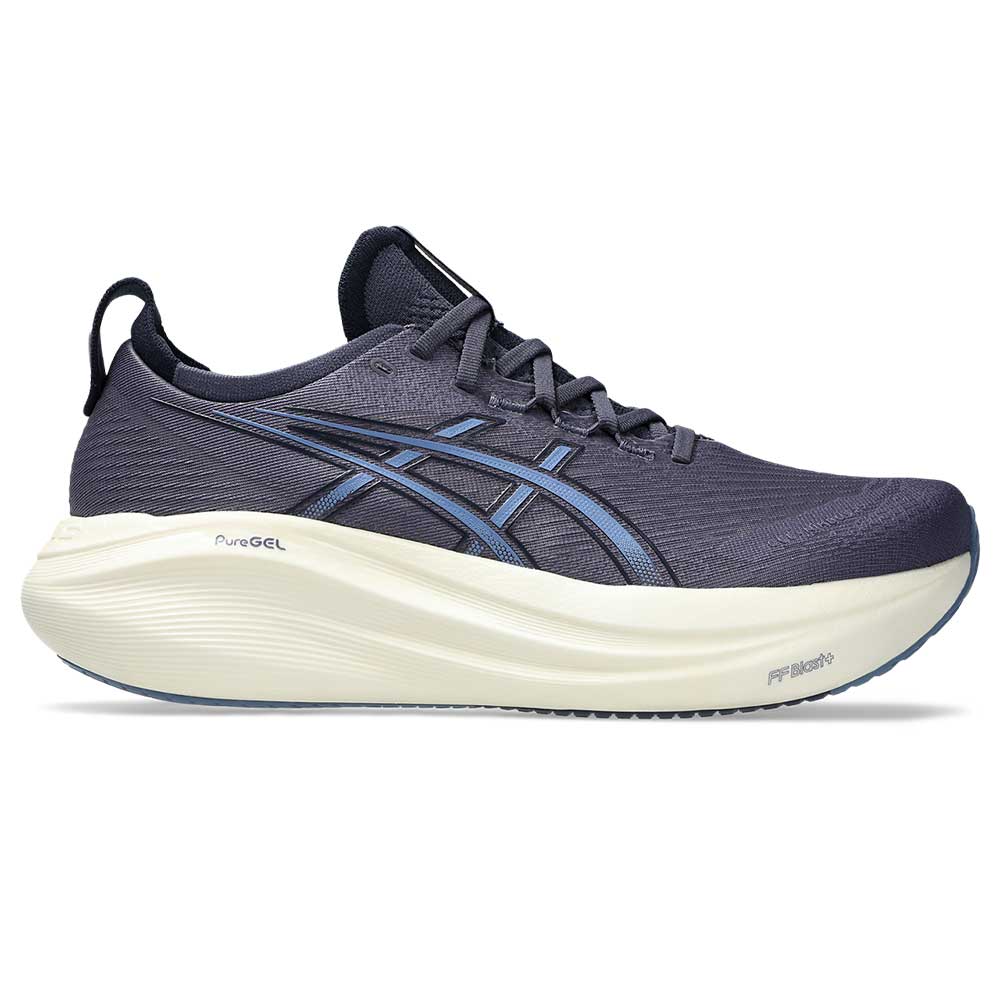 Men's Gel-Nimbus 27 Running Shoe - Indigo Fog/Denim Blue - Regular