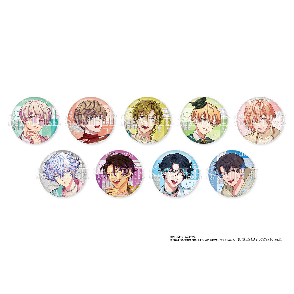 再販】Paradox Live × Sanrio characters 缶バッジ（ブラインド
