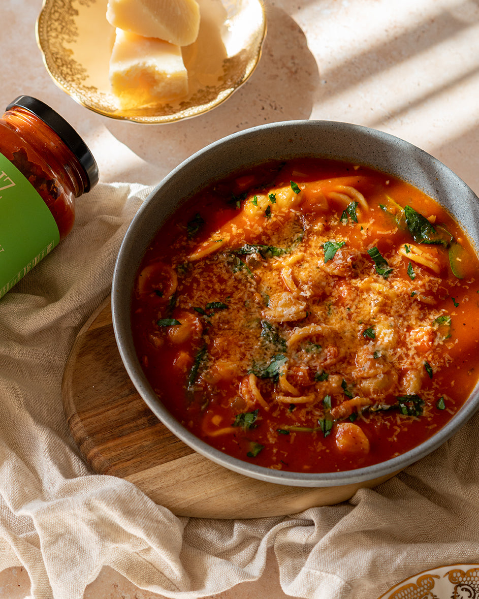 Wild Rosemary Tomato Florentine Soup – Sauz