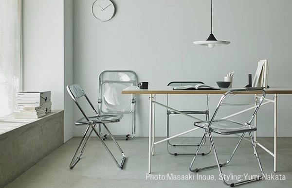 ANONIMA CASTELLI Plia chair プリアチェア Chrome Frame クローム