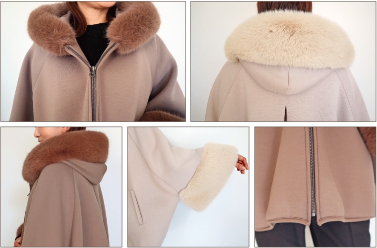 ポンチョ風コート/beatrice 8814｜beatrice｜フォルテシモ