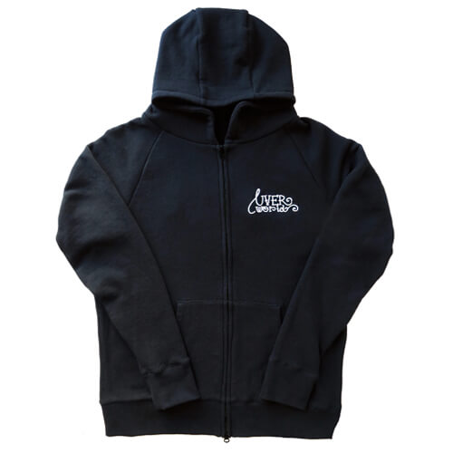 日本武道館限定】ダブルジップパーカー (白刺繍ver.)|UVERworld LIVE