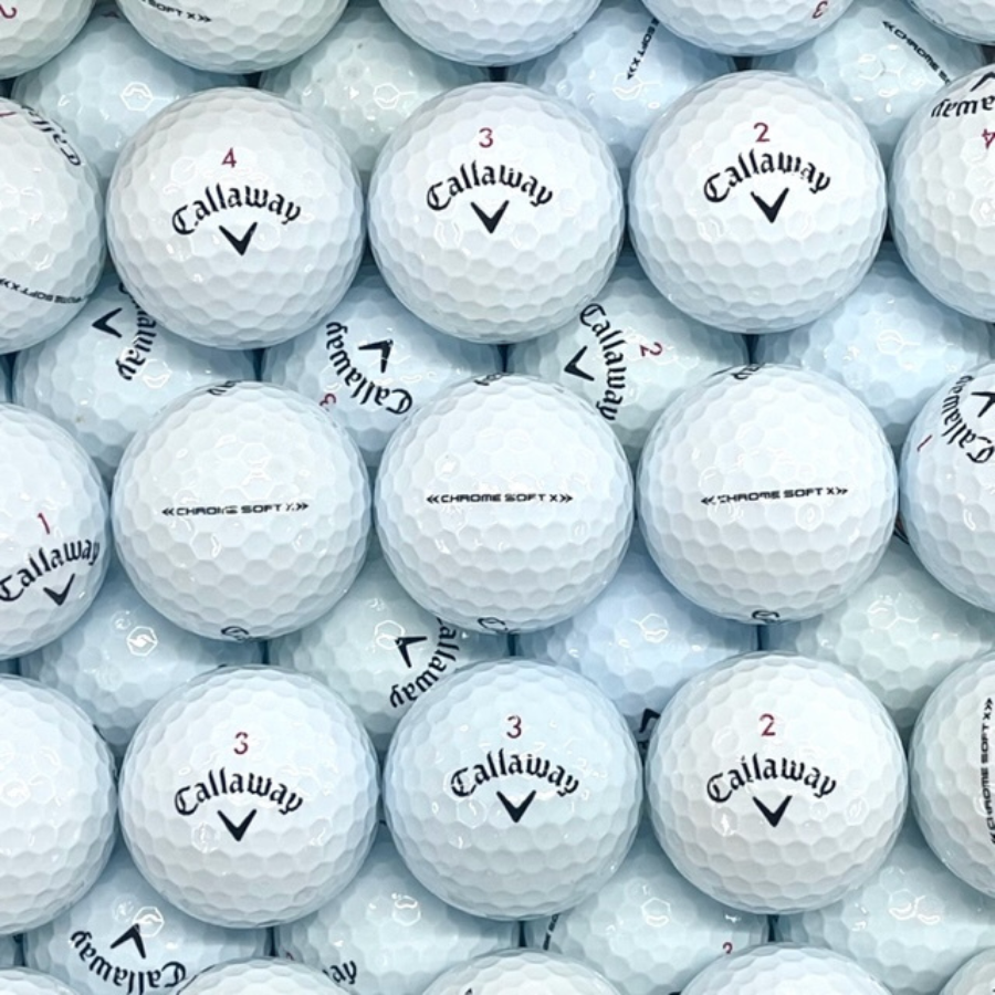 Callaway Chrome Soft X Bulk Golf Balls - golfballs.net