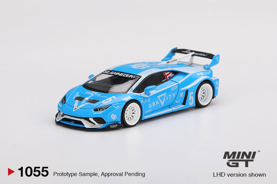 Mini GT: LB-Works Lamborghini Huracán GT GRAVITY – Blue – GP Mini Auto