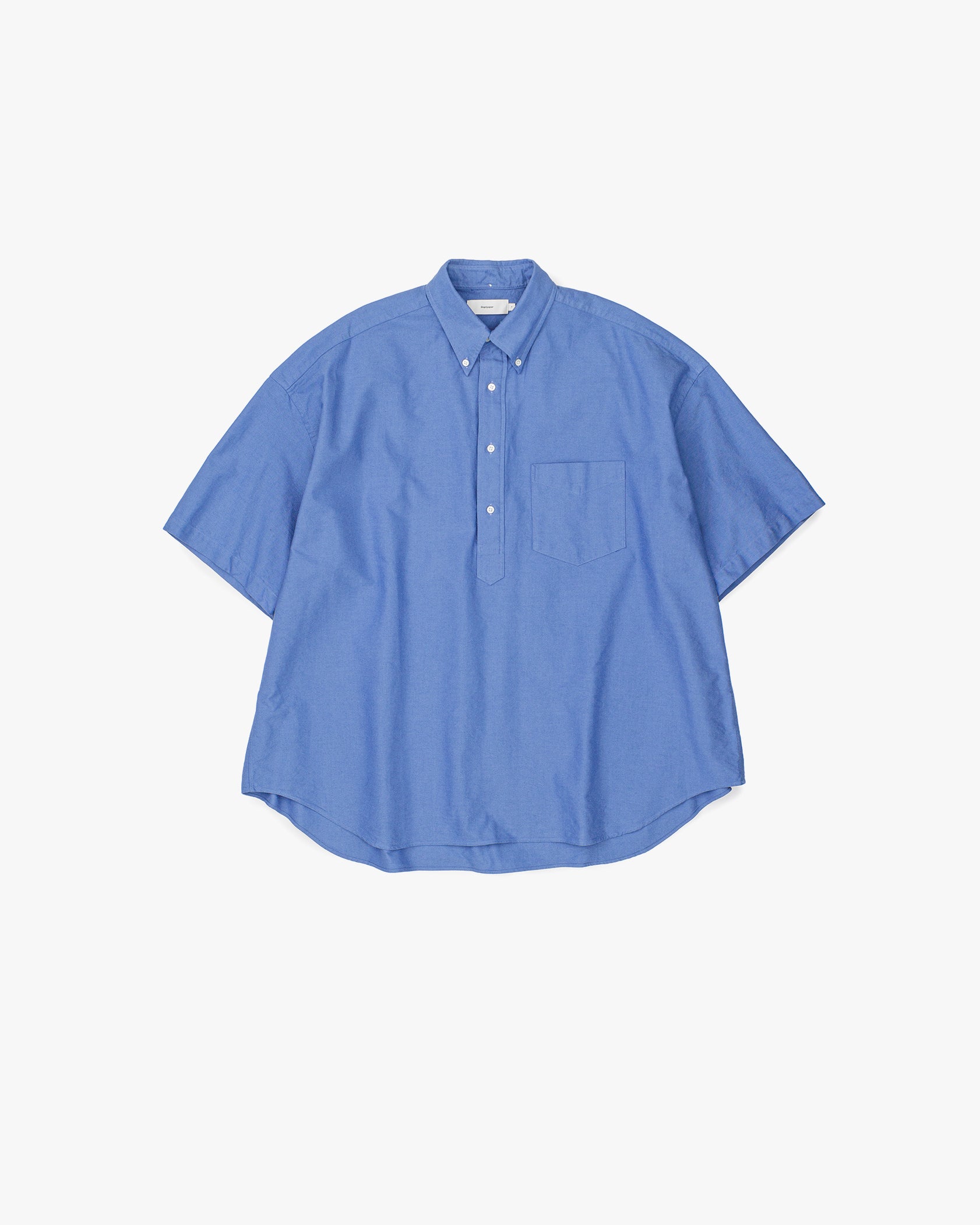 Oxford S/S Oversized B.D Pullover Shirt – Graphpaper