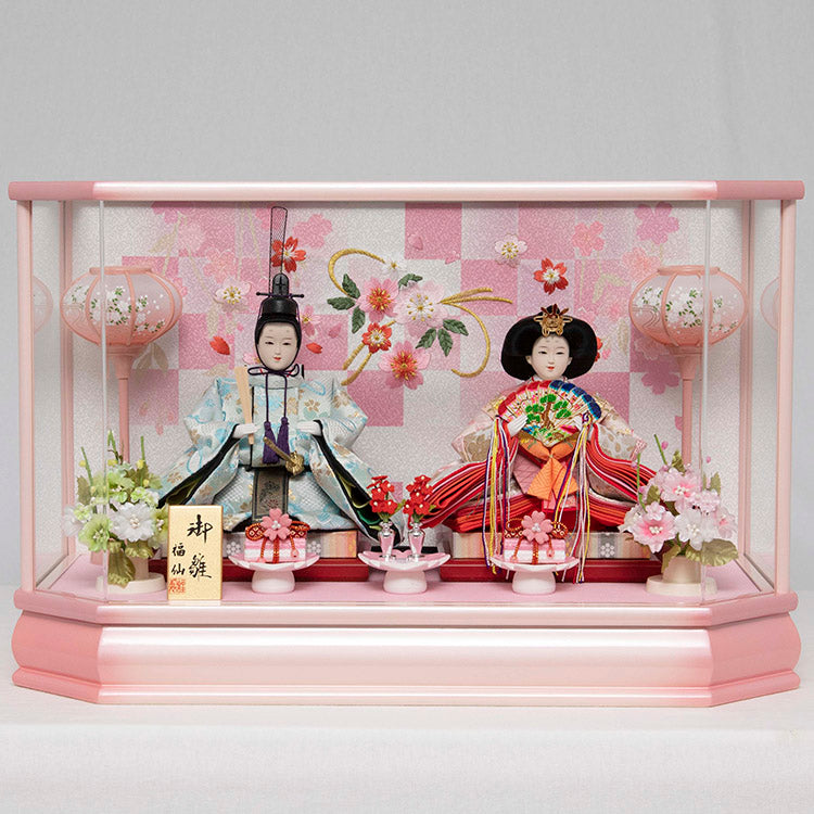 小桜 親王ケース飾り w23030 – 福仙