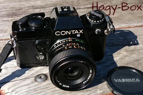 CONTAX 139 Quartz その1: 箱から文具をひとつかみ