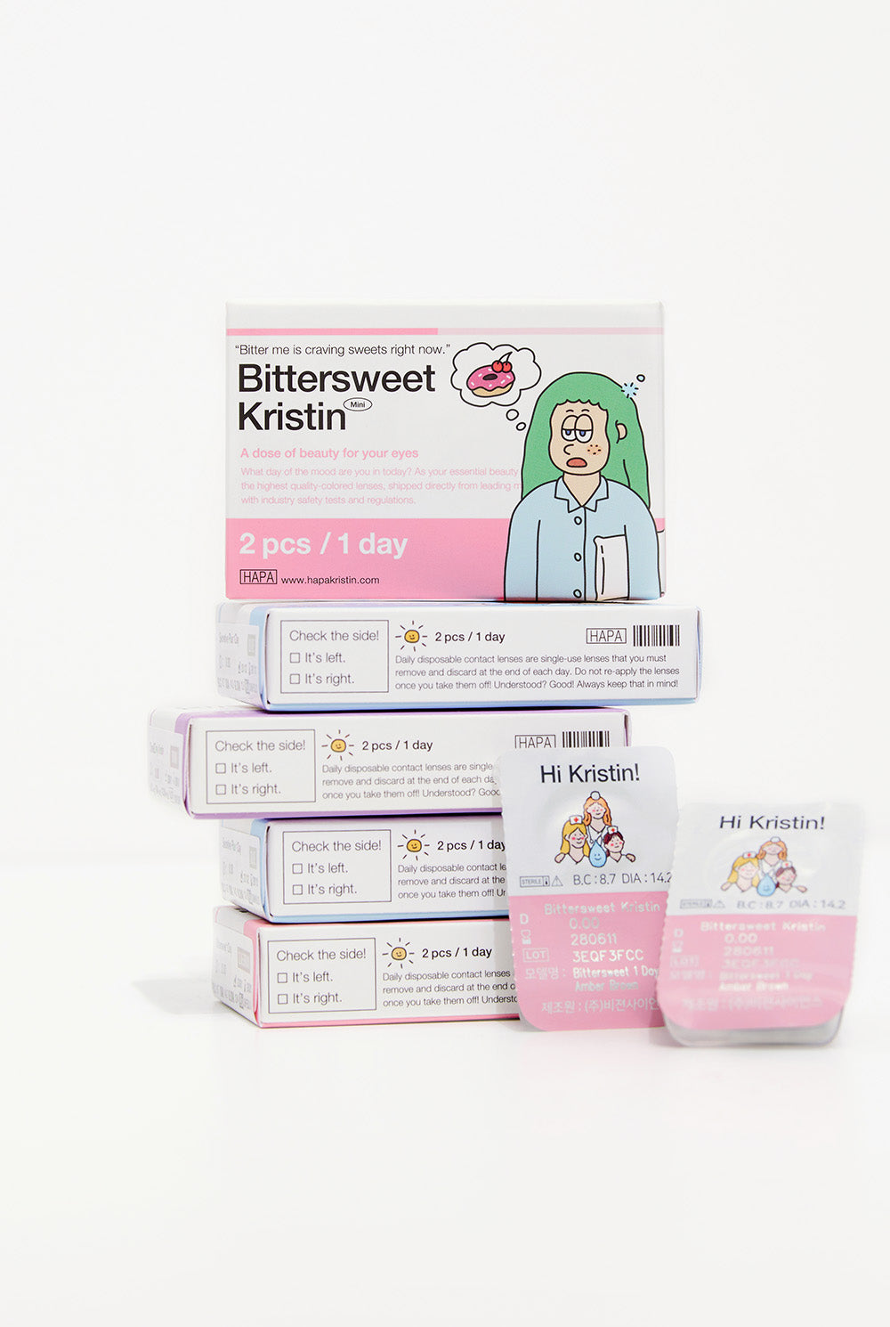 Idol One Pick 1Day Trial Set | Hapa Kristin Global store