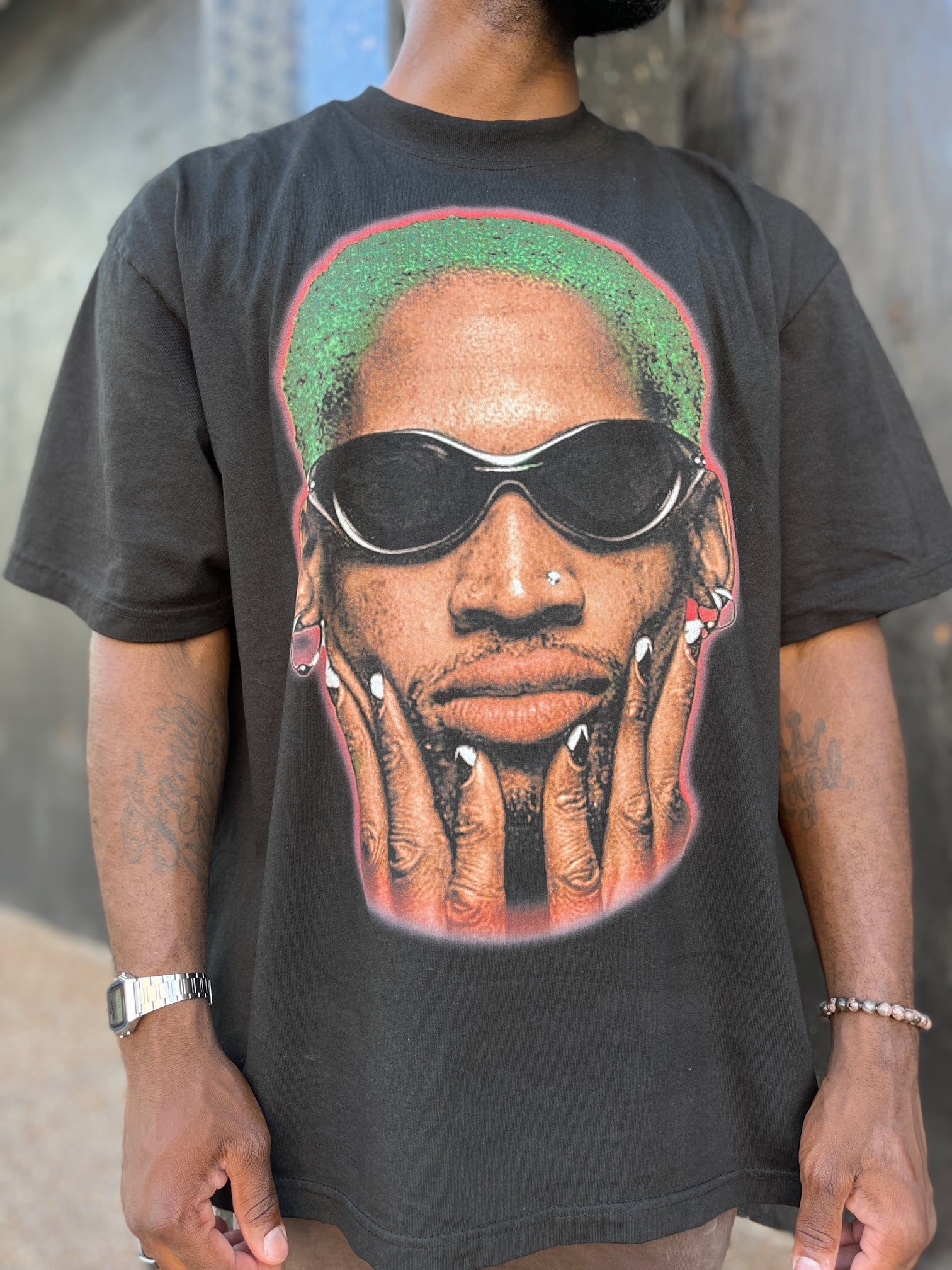 Dennis Rodman Tee » Basketball Collection » Vintage Heavyweight T