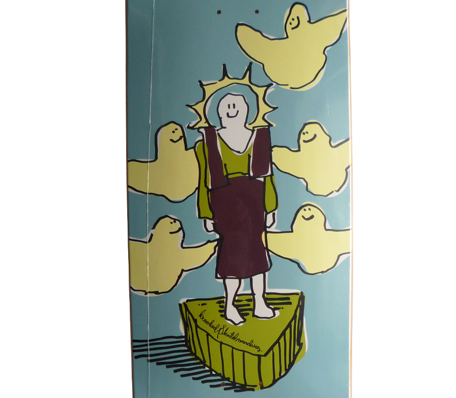 KROOKED MARK GONZALES ROOST OGA DECK (9.96 x 33.38inch) クルキッド