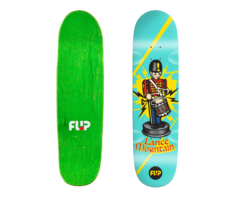 FLIP LANCE MOUNTAIN TIN TOY DECK (8.75 x 31.88inch) デッキ
