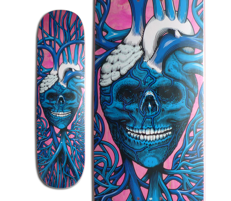 STRANGELOVE CODE BLUE DECK (8.125 x 31.625inch) デッキ ストレンジ