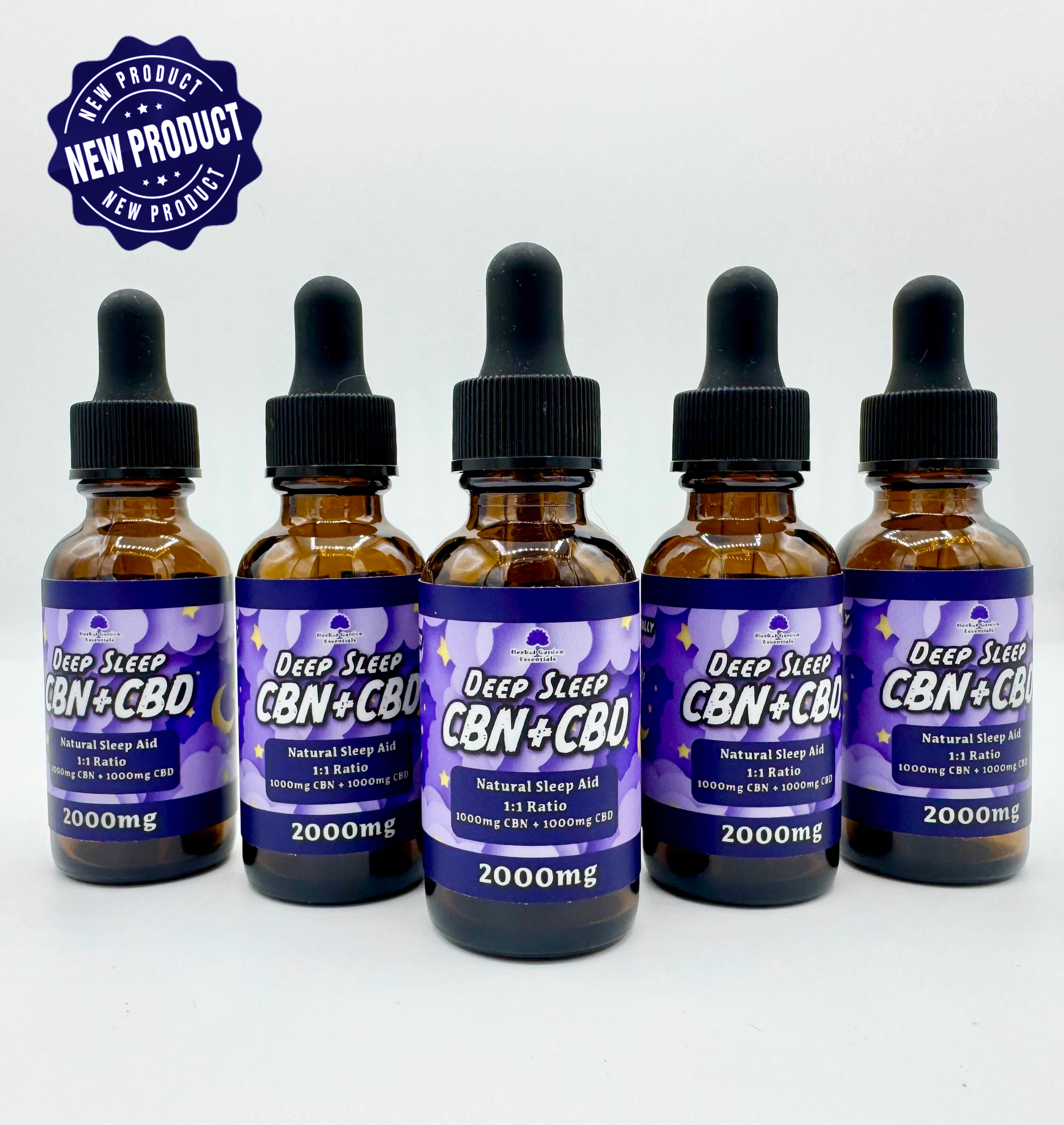 CBN+CBD Deep Sleep Tincture 2000mg & 4000mg | Natural Sleep Aid