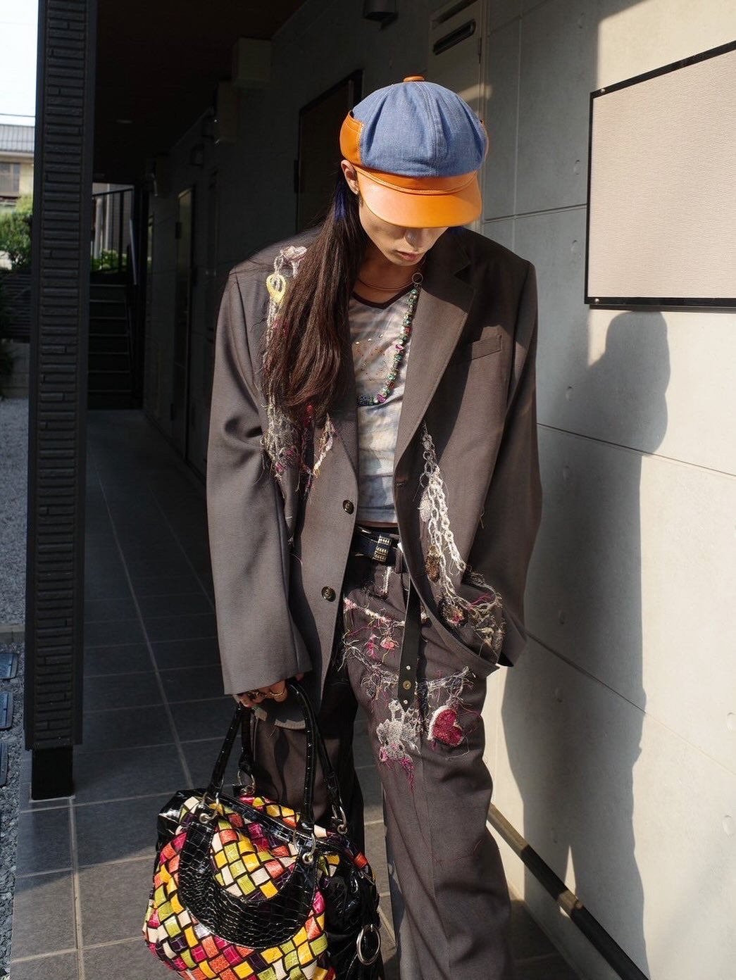 doublet 25AW,】EMBROIDERED CHAIN TAILORED JACKET & EMBROIDERED