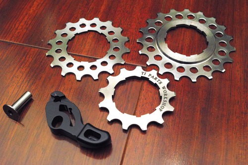 BROMPTONの外装3速化キットTi parts workshop BTP-28Aを導入で登坂が楽に